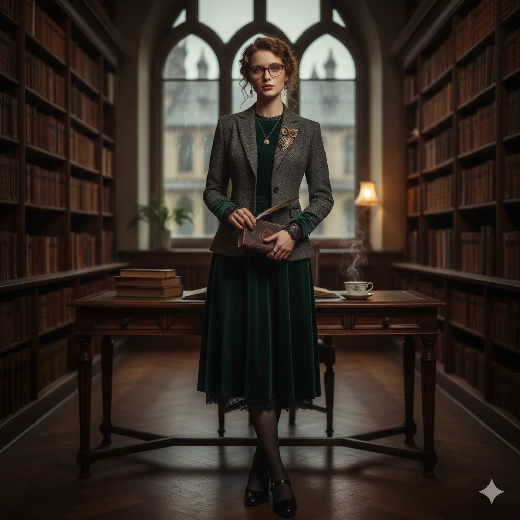 Dark Academia Fashion for the Modern Scholar