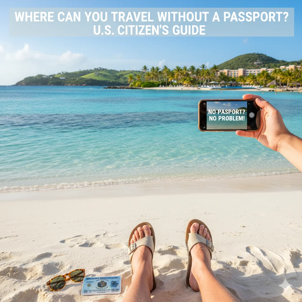 where can you travel without a passport