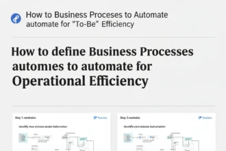 How to Define Business Processes to Automate for Operational Efficiency