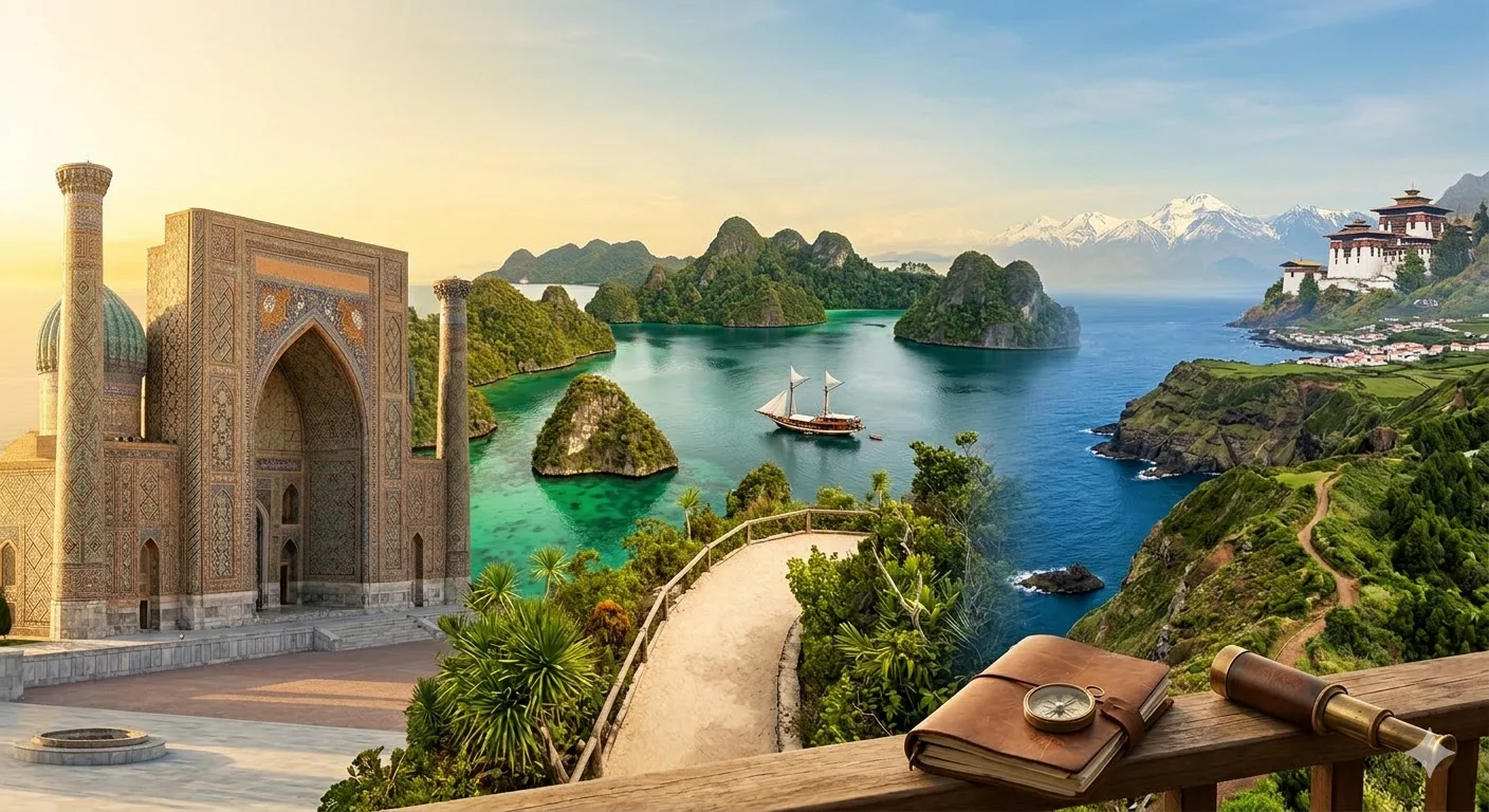 exotic places to travel