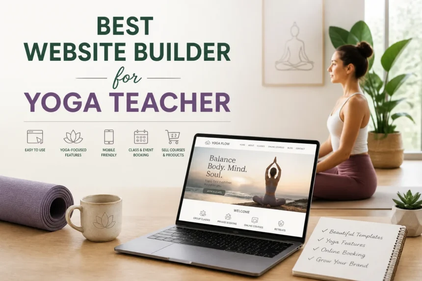 best website builder for yoga teacher